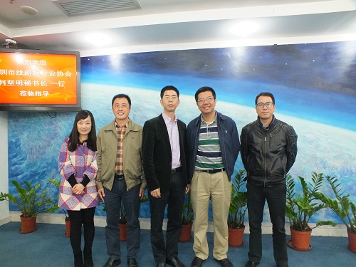 绿色长征我们在路上spca副秘书长何坚明一行走访会员企业中绿环保